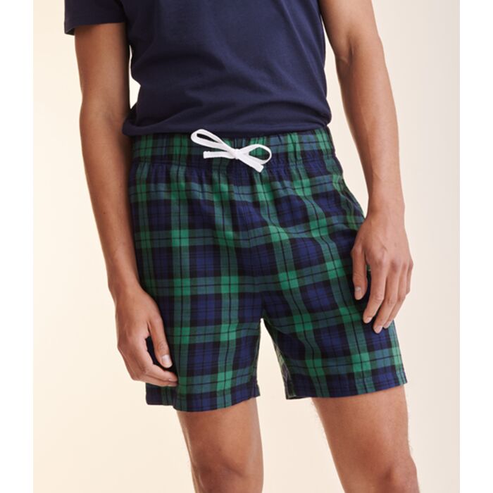 SF Men Tartan Lounge Shorts Thumbnail
