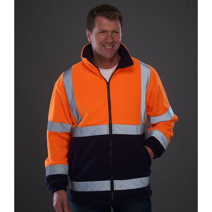 Yoko Hi-Vis Heavyweight Fleece Jacket Thumbnail