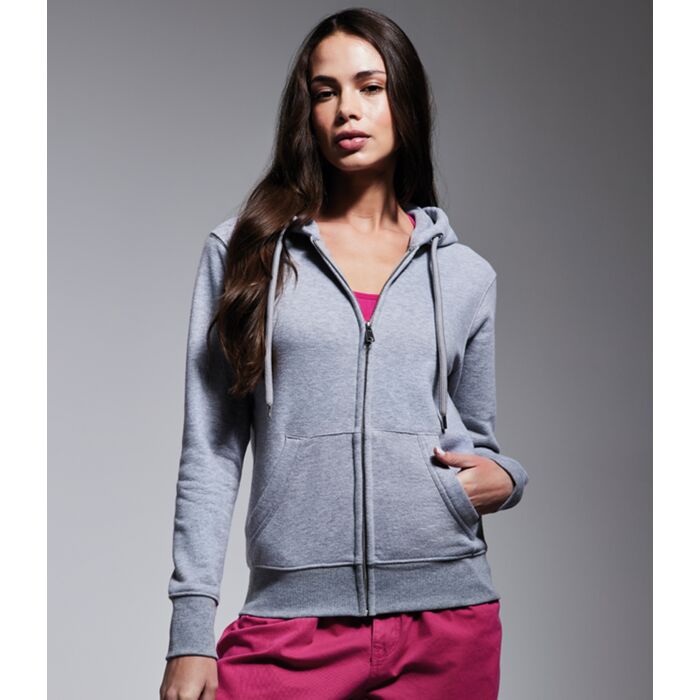 Anthem Ladies Organic Full Zip Hoodie Thumbnail