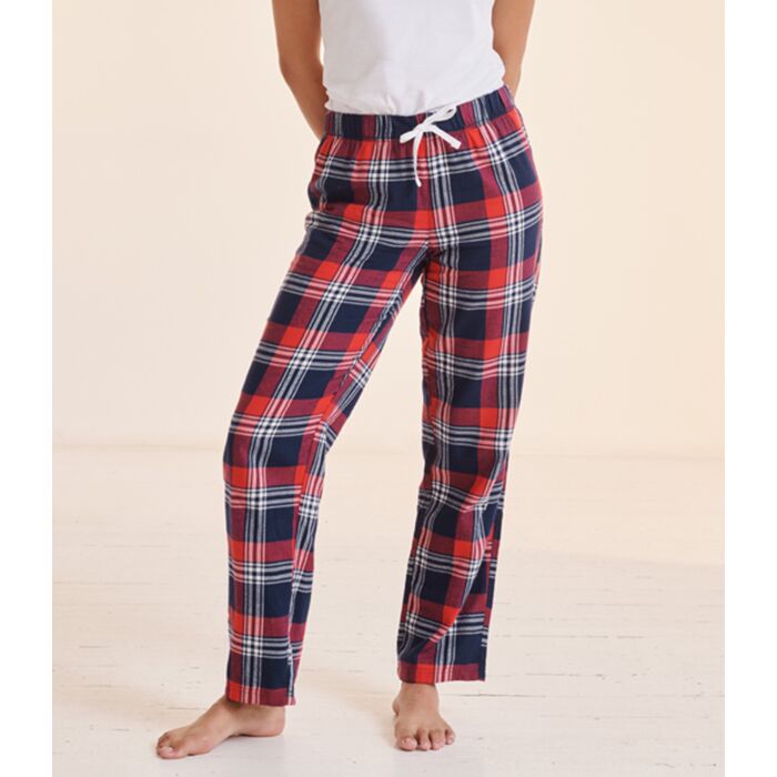 SF Ladies Tartan Lounge Pants Thumbnail