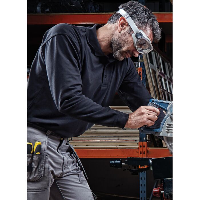 Weaver L/S Poloshirt Thumbnail