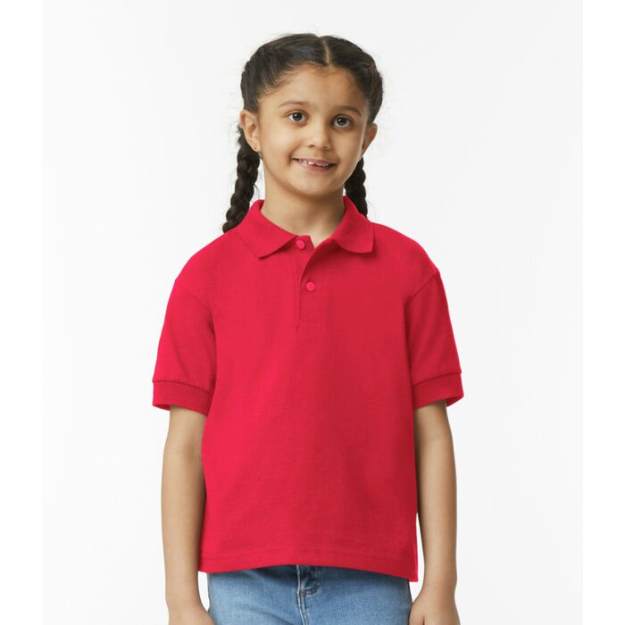 Gildan Kids DryBlend® Jersey Polo Shirt Thumbnail