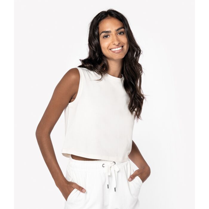 Native Spirit Ladies Cropped Tank Top Thumbnail