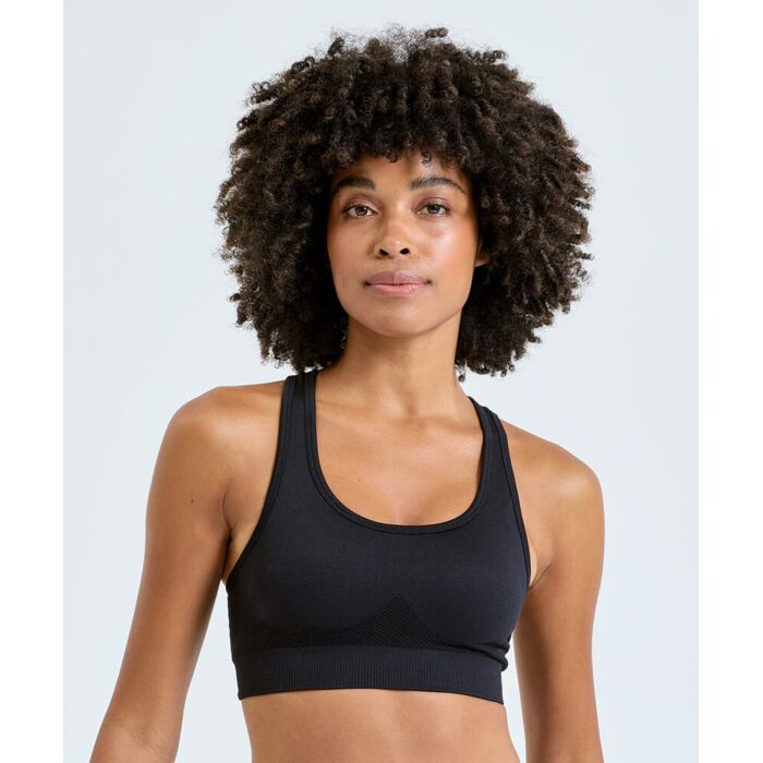 "Tridri® seamless "3D fit" multi-sport sculpt solid colour bra" Thumbnail